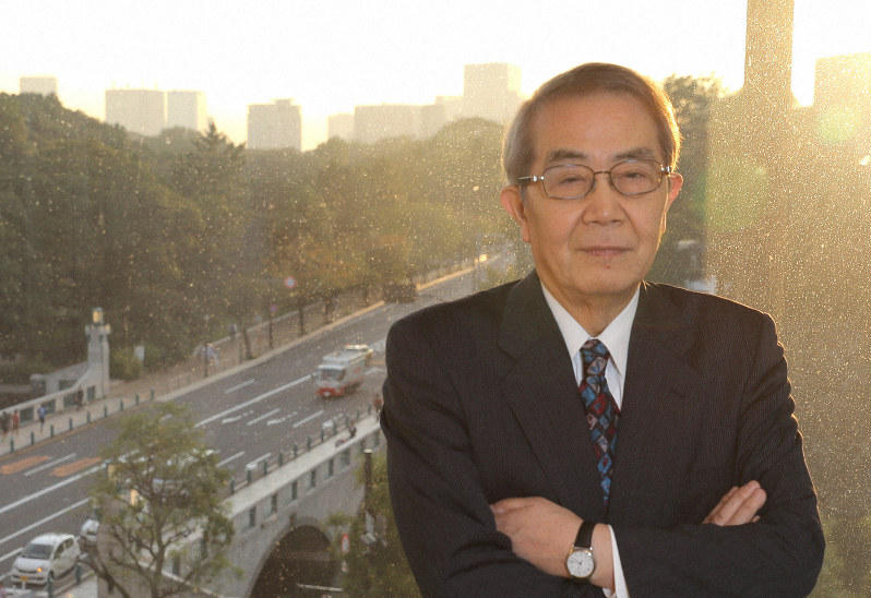 田中秀征さん=宮武祐希撮影