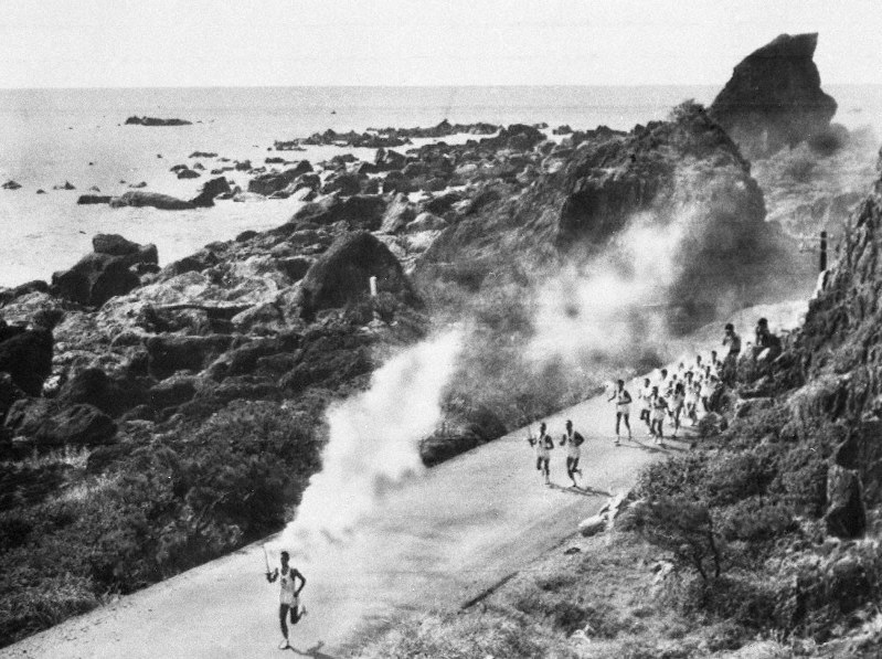 聖火が走ったまち：1964と2020の現地を比較 [写真特集39/99] | 毎日新聞