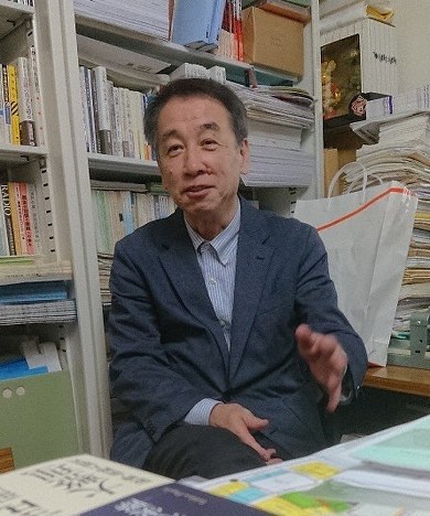 出口俊一さん=神戸市長田区で2019年10月28日午後0時41分、春増翔太撮影