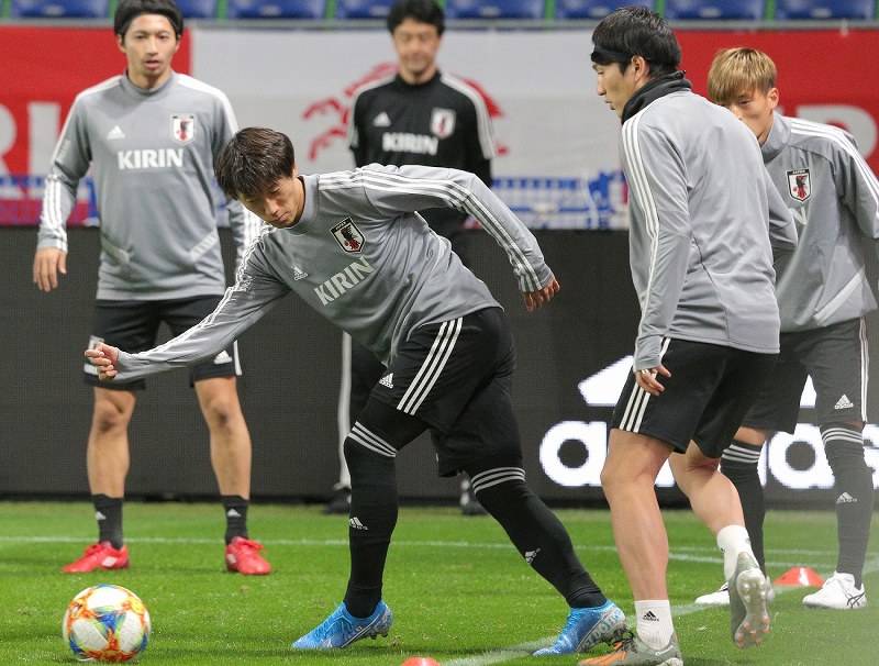 サッカー日本代表 ベネズエラ戦に向けた練習公開 写真特集2 7 毎日新聞 サッカー日本代表 ベネズエラ戦に向けた練習公開 写真特集2 7 毎日新聞