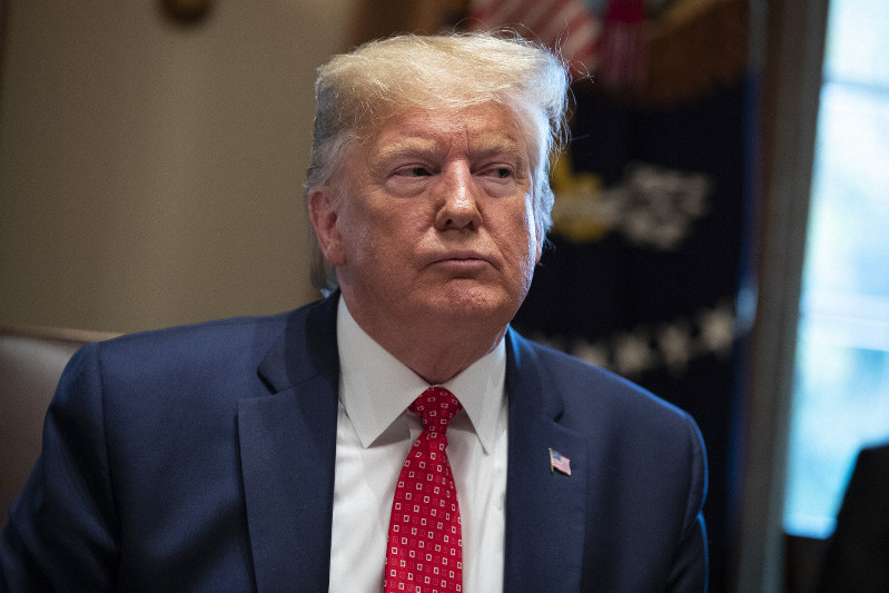 トランプ米大統領=AP