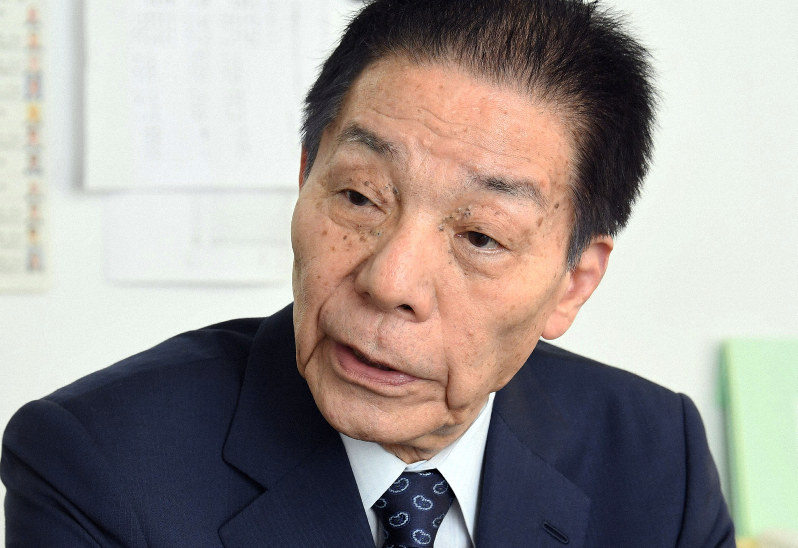 古賀誠氏=根岸基弘撮影