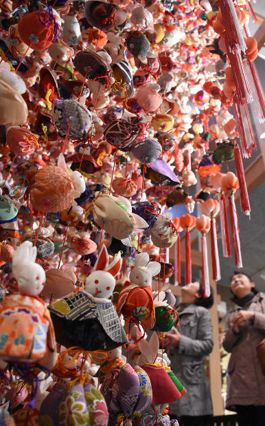 ⑧新品　世界でたっひとつの吊るし雛 ギネス認定】雪国越後三大つるし雛を見に行く - お出掛け