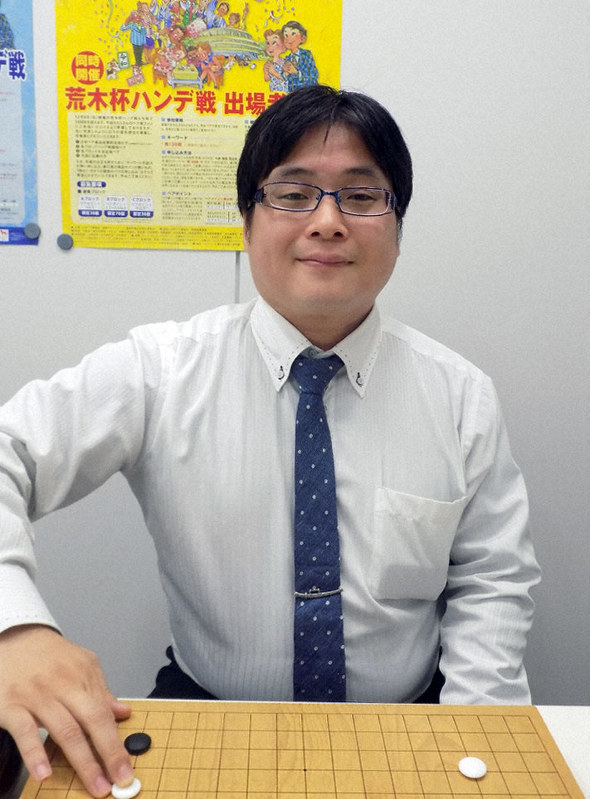 盤上の風景 ３６ 囲碁 小野幸治四段 高野山の滝行で覚醒 兵庫 毎日新聞