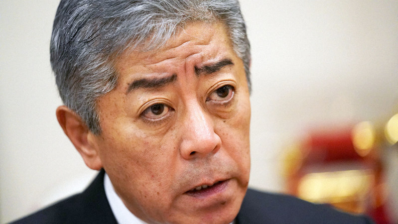岩屋毅氏=藤井太郎撮影
