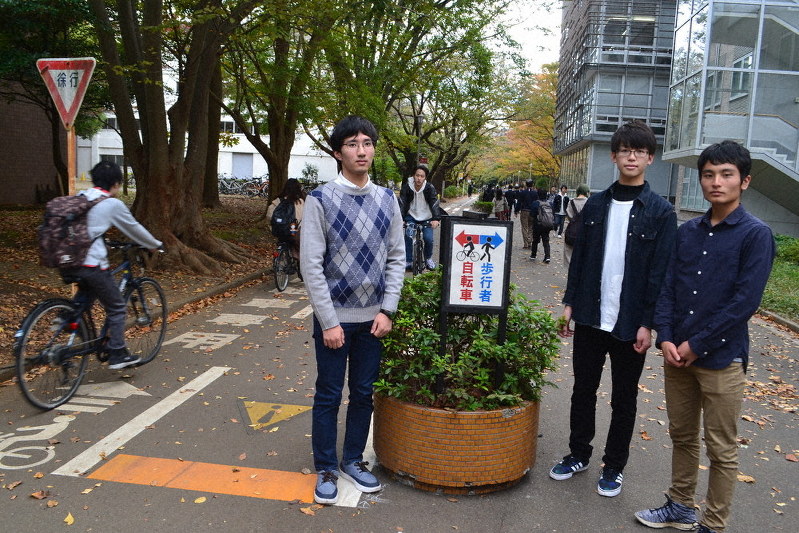 大学内 自転車 通行したい