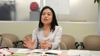 精神科医の片田珠美さん＝2019年3月22日