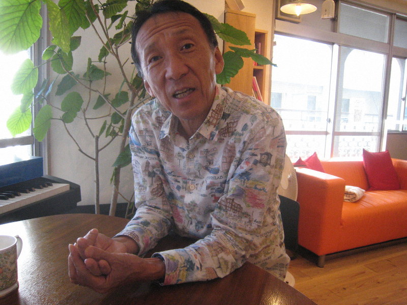 環境NGOに転身した理由やダイベストメント(投資撤退)の取り組みについて語る横山隆美さん=東京都新宿区で2019年10月9日、牧野宏美撮影