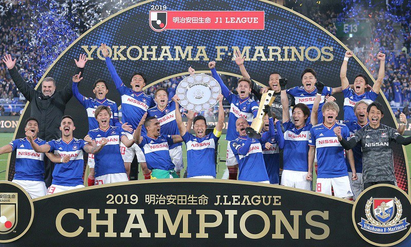 サッカー：横浜F・マリノスが15年ぶりJ1制覇 FC東京降す [写真特集25