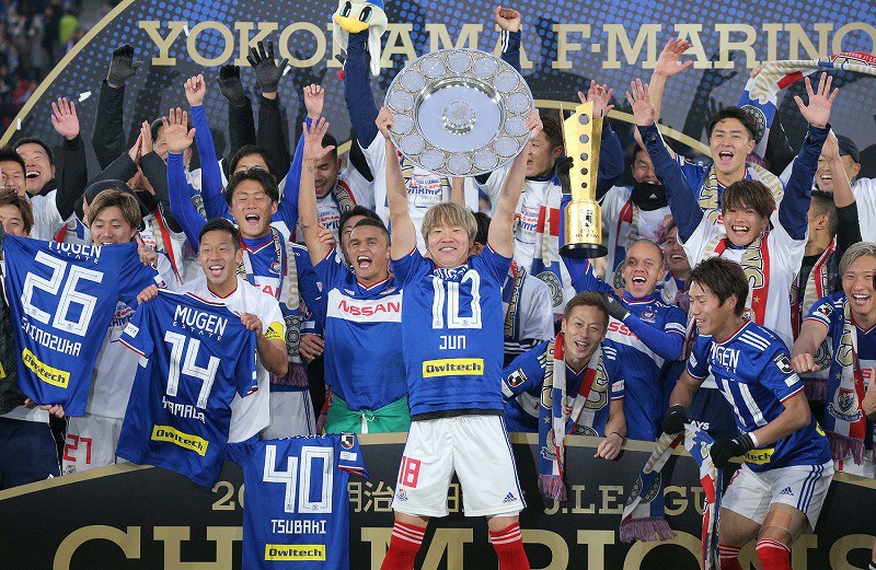 サッカー：横浜F・マリノスが15年ぶりJ1制覇 FC東京降す [写真特集33