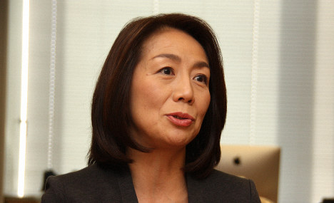 徳永エリ氏＝高橋恵子撮影