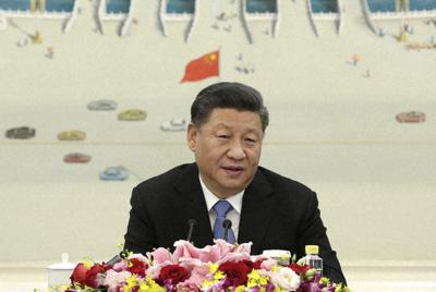 習近平国家主席＝北京で開かれた経済フォーラムで２０１９年１１月２２日、ＡＰ