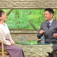 「サワコの朝」に登場する廣瀬俊朗さん(右)=MBS提供