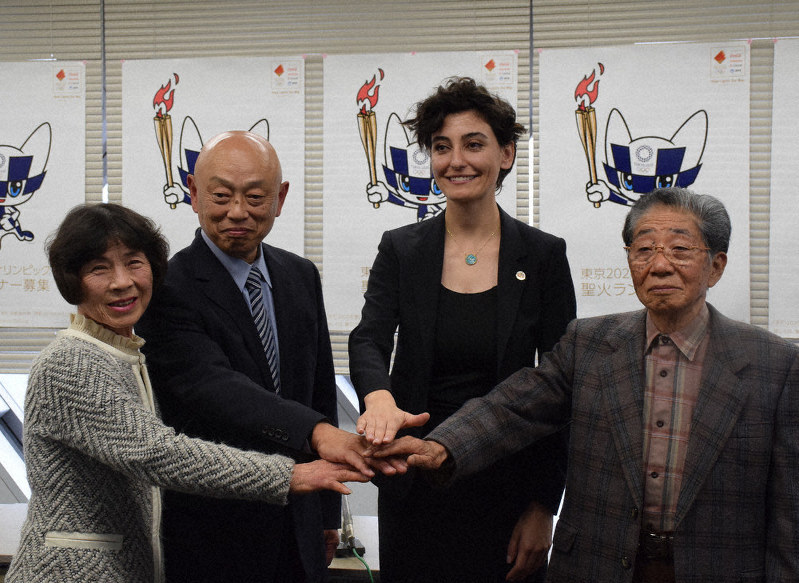 ２０年東京五輪 聖火リレー 推薦走者４５人を公表 最高齢は９４歳 上野山さん 県実行委 和歌山 毎日新聞