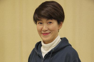 浪曲師の玉川奈々福＝田中博子撮影