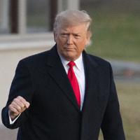 トランプ米大統領＝AP