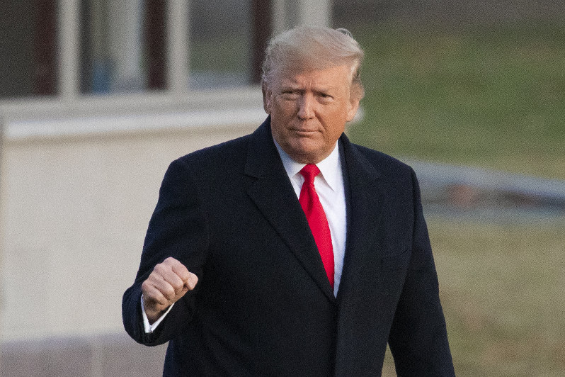 トランプ米大統領=AP