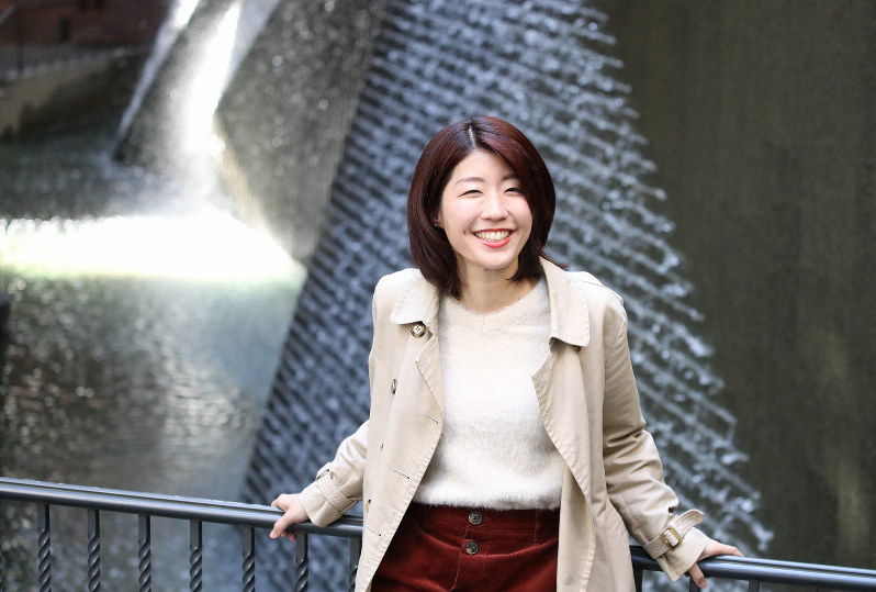 社会課題系YouTuberのエシカルゴみずきさん=大阪市北区で2019年12月13日、梅田麻衣子撮影