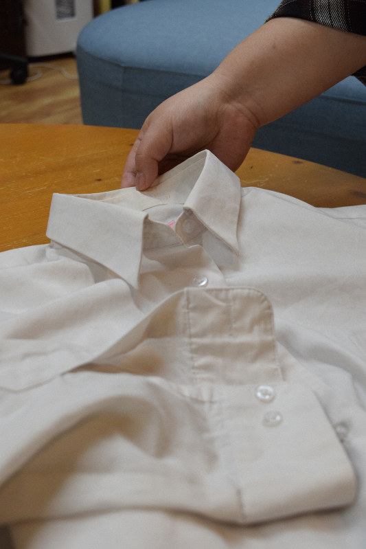 「おかげで子どもの制服が買えた」と話すシングルマザーの女性=東京都豊島区で2019年12月12日午後0時36分、奥山はるな撮影