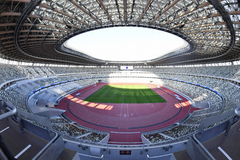 ｎｅｗｓの窓 スポーツ 国立競技場 感動の舞台が完成 毎日新聞
