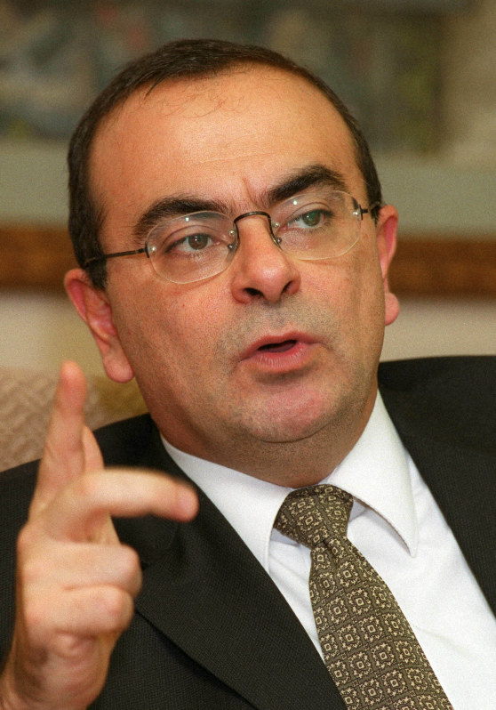 カルロス・ゴーン被告=画星充撮影