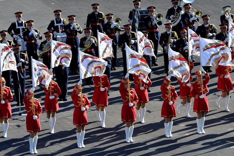 消防庁　カラーガード 