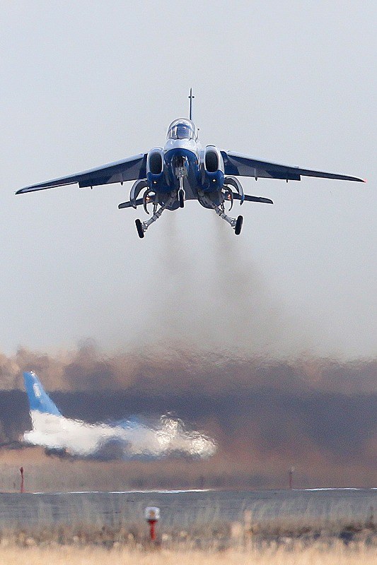 ブルーインパルス 飛行初め 航空自衛隊松島基地 [写真特集10/10