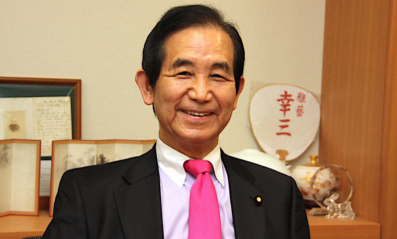 山本幸三氏=高橋恵子撮影