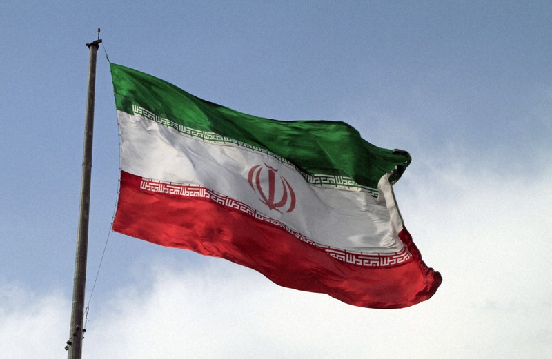 イラン国旗=ゲッティ