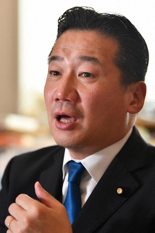 福山哲郎氏=大西岳彦撮影