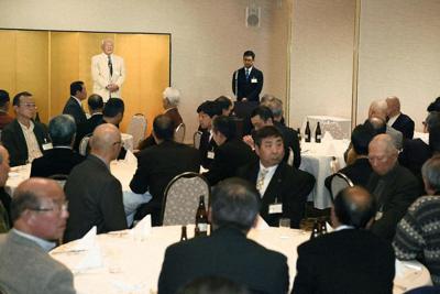 近鉄ＯＢによる最後の活動となった親睦会＝大阪市で２０１９年１月１２日