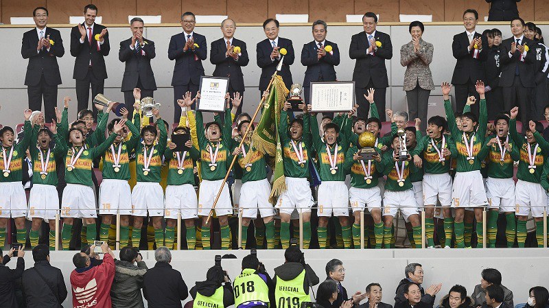 高校サッカー優勝　記念　静岡学園 静岡学園が3年ぶり優勝 決勝は池田双葉が先制、大木悠羽が追加