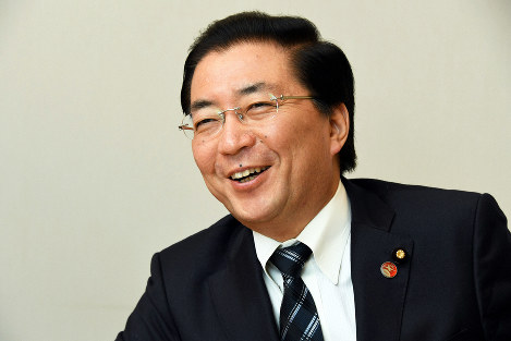 山下芳生氏＝根岸基弘撮影