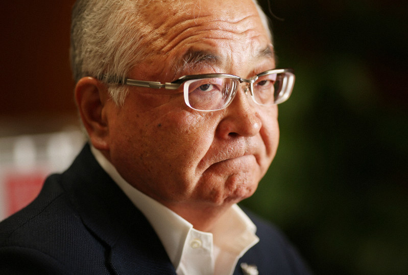 古賀伸明氏=小川昌宏撮影