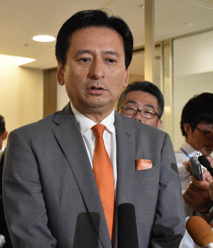 山口祥義佐賀県知事=竹林静撮影