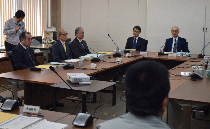 石木ダムの事業再評価を始めた佐世保市上下水道事業経営検討委