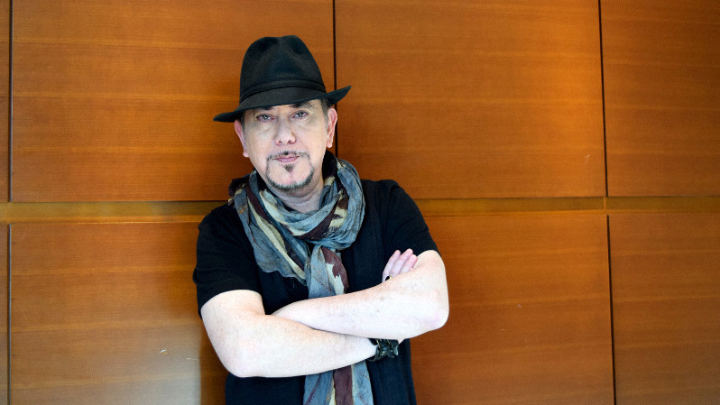 「淪落の人」に主演したアンソニー・ウォンさん=東京都新宿区で、西田佐保子撮影