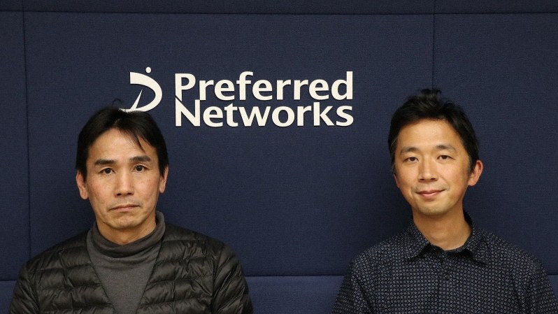 プリファードネットワークスのシニアエンジニアの名村健氏(左)と執行役員の土井裕介氏