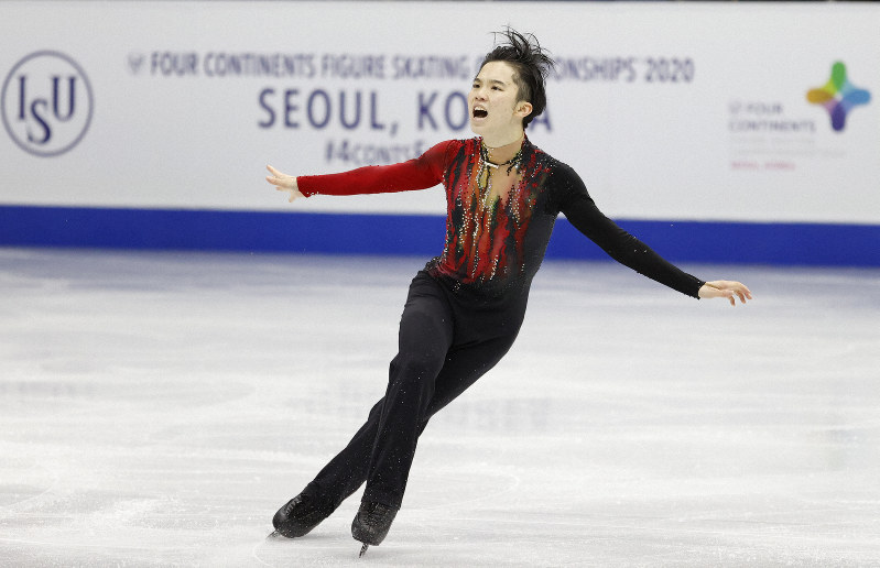 フィギュア スケート：四大陸 選手権 男子フリー 全結果 = 2020年 2月9