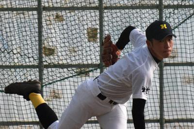スマートスタイル センバツ平田 第３部 横顔点描 ２ 若林舜大内野手 黒田泰司内野手 島根 毎日新聞