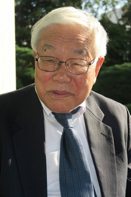 浜田宏一氏=井出晋平撮影