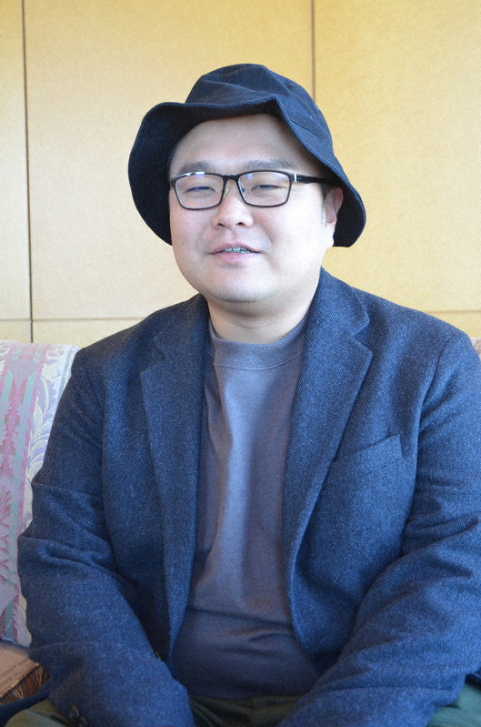 砥上裕將さん=東京都文京区の講談社で2019年12月20日、椋田佳代撮影