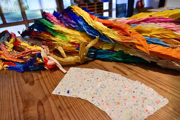 Legendary Japanese papermaker creates 'peace' postcards from Nagasaki's ...