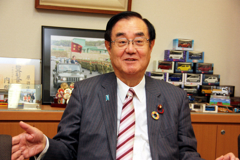 原田憲治氏=高橋恵子撮影