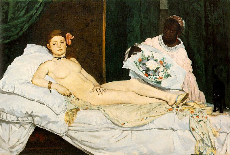 エドゥアール・マネ「オランピア」1865年