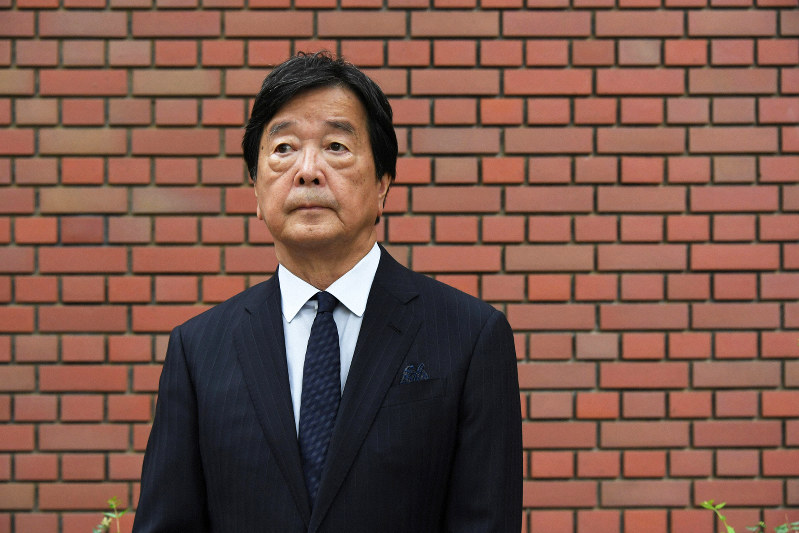 田中均氏=根岸基弘撮影