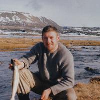 北極地方を調査していた当時のニコルさん=C.W.ニコル・アファンの森財団提供