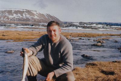 北極地方を調査していた当時のニコルさん＝Ｃ．Ｗ．ニコル・アファンの森財団提供