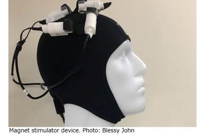 開発中の磁気刺激装置
