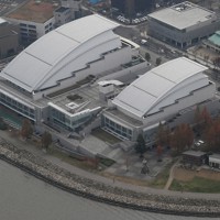 びわ湖ホール＝大津市で2018年11月28日、本社ヘリから猪飼健史撮影